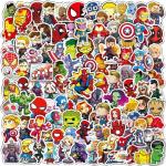 200PCS Cool Character Stickers for Water Bottles Skateboard Luggage Laptop Bumper Waterproof Vinyl Stickers Bulk for Boys Teens Adults