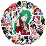 Cool Classic Fairy Anime Tail Stickers, Adults Stickers for Water Bottles,Laptop,Birthday Party Supplies Party Decorations Party Favors (Pink)