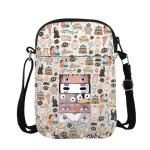 Anime Inspired Crossbody Bag Anime Lover Gift Sp Away Fans Gift (Sp A CB)