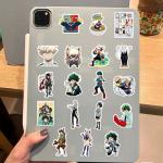 50pcs My Hero Academia Stickers for Kids, Cool Waterproof Vinyl Decal for Teen Adult Boy Laptop, Travel Case, Phone, Bike, Water Bottle, Guitar, Computer, Skateboard (My Hero)
