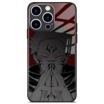 Akatxezy Ryomen Sukuna Anime Design Case, Glass TPU Anti-Scratch Cover, Anti-Fingerprint Shell for iPhone 16