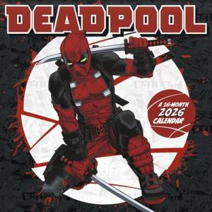 2026 Deadpool Wall Calendar