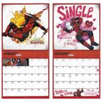 2026 Deadpool Wall Calendar