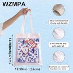 WZMPA Manga Kawaii Cat Tote Bag Luck Cat Cartoon Gift Anime Cats Shopping Grocery Bag Japanese Anime Merchandise (Turb Os TG)