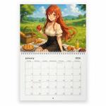 Waifu 2026 Wall Calendar