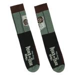 Attack on Titan Socks Scouting Legion and Stationary Guard Adult Mid Calf Crew Socks 2 Pairs Fits Shoe Size 8-12