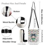 G2TUP Anime Inspired Crossbody Bag Mao & Jinshi Gifts Poison Lover Gifts Anime Apothecary Shoulder Bag (Poison? CB)