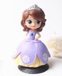 15cm Princess Figure Sleeping Beauty Bo Peep Sheep Girl Jasmine Snow White PVC Model Mini Cake Figure Decal Toys