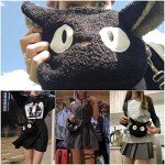 Kawaii Cat Plush Crossbody Bag for Girls
