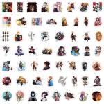 Anime Sticker for Kids, 55pcs Demon Slayer‌ Stickers,Hot Cartoon Vinyl Sticker for Water Bottle Laptop Phone Scrapbooking Journaling for Adults Teens for Party Supply Favor Decor
