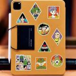 Tvoip 100Pcs Anime Stickers Pack, Cartoon Characters Stickers Movie Decorative Sticker for Water Bottle Laptop Luggage Skateboard Planner, Waterproof Vinyl Horror Decals for Teens Adults