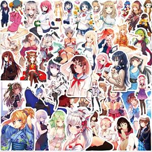 100Pcs Anime Girl Stickers for Water Bottles,Waterproof Kawaii Hot Girl Stickers for Teens,Cartoon Sexy Lady Decals for Laptop Hydroflask Scrapbooking Journaling