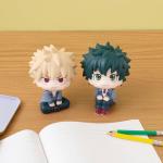 YLQANONG Midoriya Izuku Look Up Figures MHA Bakugo Anime Figure Statues Kacchan MHA Anime Action Figurine 10CM(3.94IN)