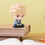 YLQANONG Midoriya Izuku Look Up Figures MHA Bakugo Anime Figure Statues Kacchan MHA Anime Action Figurine 10CM(3.94IN)