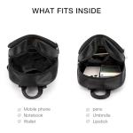 STEAMEDBUN Pin Display Backpack Black Ita Bag Mini Pin Bag For Anime Display