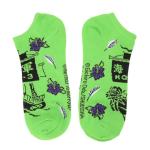 Bioworld One Piece Straw Hat Pirates Adult 5-Pair Ankle Socks