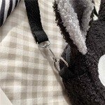 Kawaii Cat Plush Crossbody Bag for Girls