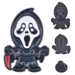 Horror Movie Enamel Pins Halloween Lapel Badge Brooch Pins for Women Men Backpacks Bags Hats Clothes Accessories