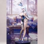 MABAIUDE Bunny Girl Figure Waifu Figures Sexy Mature Anime Figurine Illustration Revelation Original Painting Figure PVC Collection Gifts 26cm/10.24''