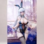 MABAIUDE Bunny Girl Figure Waifu Figures Sexy Mature Anime Figurine Illustration Revelation Original Painting Figure PVC Collection Gifts 26cm/10.24''