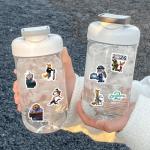 103 Pcs Anime Theme Stickers, Animals Cute Stickers, Movie Sticker Decorative Items Suitable for Phones, Tablets, Water Bottles, Refrigerators, Guitars, Scooters, Suitcases,and More