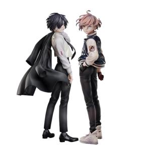 YLQANONG Nakahara Chuuya Figures Dazai Osamu Anime Figure Statues BSD PVC Anime Action Figurine Fans Gifts 22CM/8.66IN