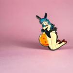 KOZUKI BULMA PIN BULMA ENAMEL PINS BUNNY GIRL PIN SEXY ANIME GIRL PIN BULMA FIGURE PIN BULMA MERCH BULMA BROOCH HENTAI PIN SEXY BULMA DECOR (WAIFU)