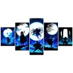 5-Piece Anime Canvas Wall Art Set