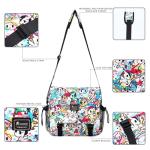 Tokidoki Messenger Bag for Women Men,Cute Purse Shoulder Bag Briefcase Business Bag with Shopping Travel School Work(Yellow)