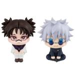YLEAFUN 2pcs JJK Figure Gojos Choso Look Up Figure Statues JJK Anime Action Figurine Model Collectibles Ornament 10CM/3.93IN