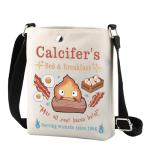 TSOTMO Calcifer's Bed & Breakfast Crossbody Bag Anime Lover Gift for Women Mother Best Friend (Calcifer's CR)