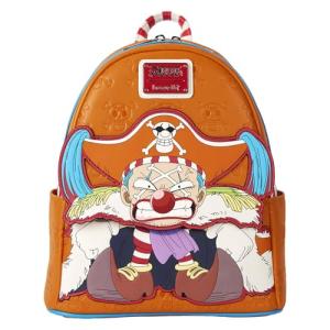 Loungefly One Piece Buggy Cosplay Mini-Backpack, Amazon Exclusive