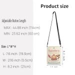 TSOTMO Calcifer's Bed & Breakfast Crossbody Bag Anime Lover Gift for Women Mother Best Friend (Calcifer's CR)