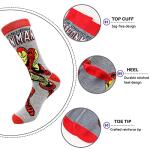 SIDIMELO Classic Cartoon Character Patterned Dress Socks,Crazy Funny Cotton Socks Novelty Gift for Adult Teen(5 pack)