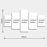 5-Piece Anime Canvas Wall Art Set