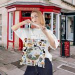 KEYCHIN No Face & Chihiro Tote Bag Japanese Anime Lovers Gift Animated Movie Themed Shoulder Bag Cartoon Movie Merch (No Face-TB)