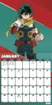 2026 My Hero Academia Wall Calendar