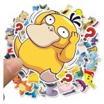 50 Cute Anime Waterproof Stickers for Kids