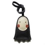 Fuerxy No Face Bag Charm, Black Purse Charms for Handbags, Funny Fashion Bag Accessories Key Charms
