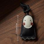 Fuerxy No Face Bag Charm, Black Purse Charms for Handbags, Funny Fashion Bag Accessories Key Charms