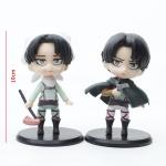 1pc random color Collectible Action Figures - Attack on Titan Characters, Cake Topper & Car Decoration