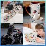 Classic Anime Vinyl Sticker Pack – 300 Pcs