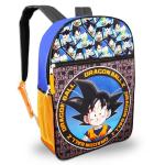 Dragon Ball Z Backpack for Boys - Bundle with Anime School Bag for Kids Plus Stickers, Water Bottle, More | Dragon Ball Backpack Set for Kids