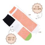 POPCRAZE-Sushi Socks in a Box 1 Size Fits Most 2 or 3 Pairs Valentine Gift Idea for Men and Women (US, Alpha, One Size, Regular, Regular, 2 Pairs)
