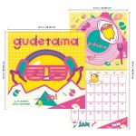 2026 Gudetama Wall Calendar