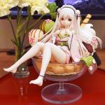 20cm Shiratama Komame Native Grizzry Panda 1/6 Girls Toys Japanese Anime PVC Action Figure Toy Game Collectible Model Doll