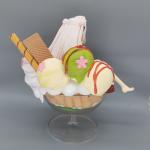 20cm Shiratama Komame Native Grizzry Panda 1/6 Girls Toys Japanese Anime PVC Action Figure Toy Game Collectible Model Doll