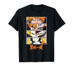 Bleach Ichigo Mask Evolution Anime Eyes with Kanji T-Shirt