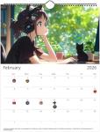 2026 Anime Life Wall Calendar by Kaleidoscope Artisan – A Year of Captivating Anime Art with Holidays (Classic Top-Fold, Compact 8.5”x11” Display Size)