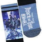 Bioworld Attack On Titan Final Season Men's Anime Manga Mid-Calf Athletic Crew Socks